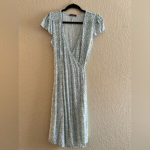 Brandy Melville Robbie Wrap Dress OS